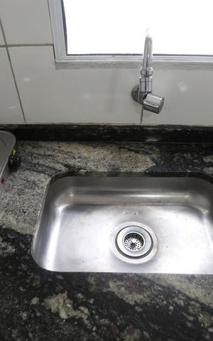 Studio para alugar com 14m², 1 quarto e sem vagaKitnet - Cozinha