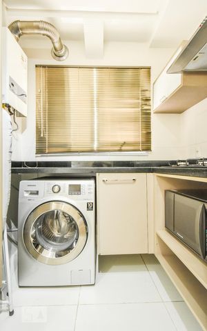 Studio para alugar com 38m², 1 quarto e 1 vaga Studio para alugar com 38m², 1 quarto e 1 vagaCozinha / Área de Serviço