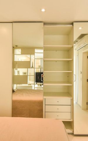 Studio para alugar com 38m², 1 quarto e 1 vaga Studio para alugar com 38m², 1 quarto e 1 vagaQuarto