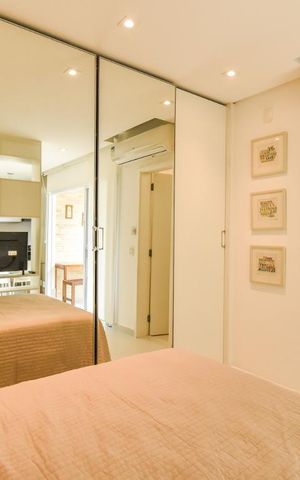 Studio para alugar com 38m², 1 quarto e 1 vaga Studio para alugar com 38m², 1 quarto e 1 vagaQuarto