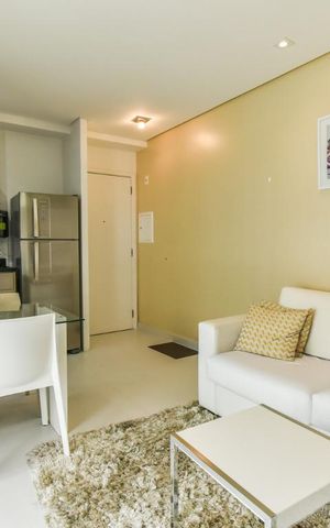 Studio para alugar com 38m², 1 quarto e 1 vaga Studio para alugar com 38m², 1 quarto e 1 vagaSala