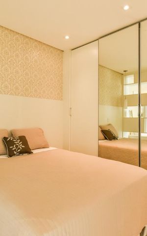 Studio para alugar com 38m², 1 quarto e 1 vaga Studio para alugar com 38m², 1 quarto e 1 vagaQuarto