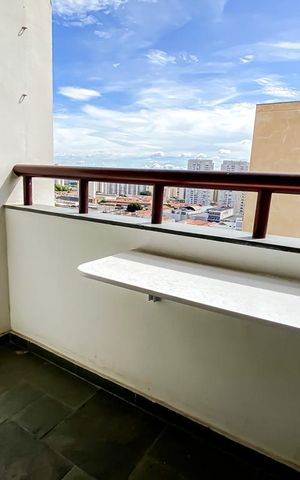 Apartamento para alugar com 90m², 3 quartos e 1 vagaVaranda