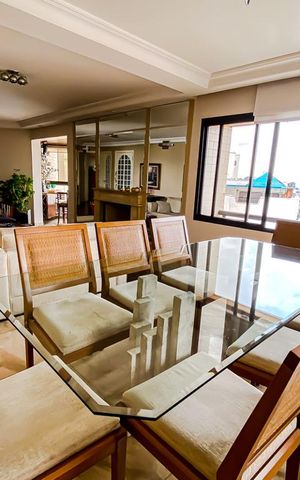 Apartamento à venda com 202m², 3 quartos e 3 vagasSala de Jantar
