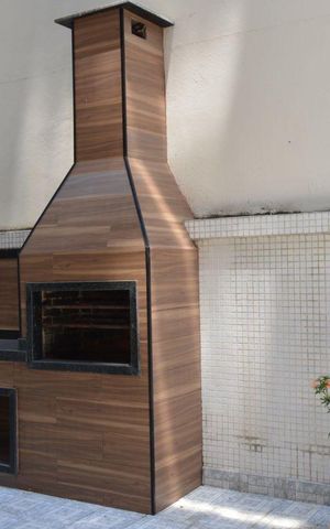 Apartamento para alugar com 200m², 3 quartos e 2 vagasÁrea comum - Churrasqueira