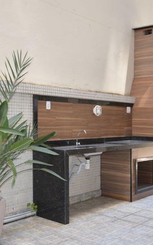 Apartamento para alugar com 200m², 3 quartos e 2 vagasÁrea comum - Churrasqueira