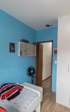 Casa de condomínio à venda com 70m², 2 quartos e 2 vagas Casa de condomínio à venda com 70m², 2 quartos e 2 vagasQuarto 2