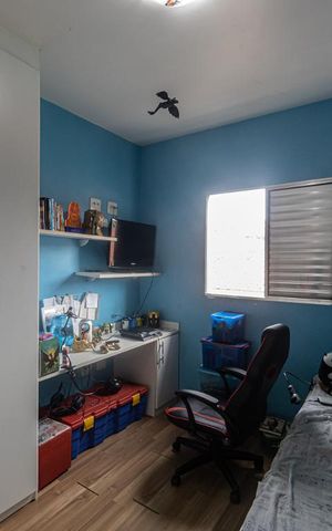 Casa de condomínio à venda com 70m², 2 quartos e 2 vagas Casa de condomínio à venda com 70m², 2 quartos e 2 vagasQuarto 2