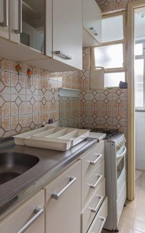 Apartamento à venda com 47m², 1 quarto e sem vaga Apartamento à venda com 47m², 1 quarto e sem vagaCozinha