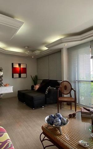Apartamento à venda com 127m², 3 quartos e 2 vagasSala