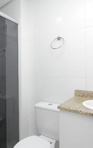 Apartamento à venda com 78m², 3 quartos e 1 vagaBanheiro da Suíte