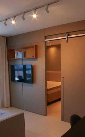 Studio para alugar com 46m², 1 quarto e 1 vagaSala