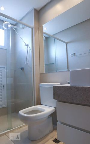 Studio para alugar com 46m², 1 quarto e 1 vagaBanheiro da Suite
