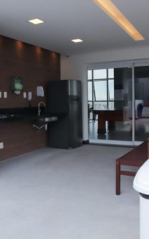 Studio para alugar com 46m², 1 quarto e 1 vagaÁrea comum - Churrasqueira