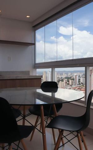 Studio para alugar com 46m², 1 quarto e 1 vagaSacada