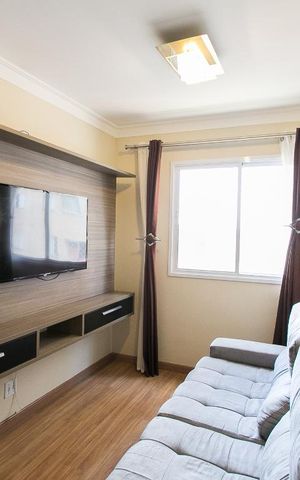 Apartamento à venda com 35m², 1 quarto e sem vagaSala