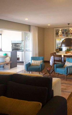 Apartamento à venda com 242m², 3 quartos e 4 vagasSala