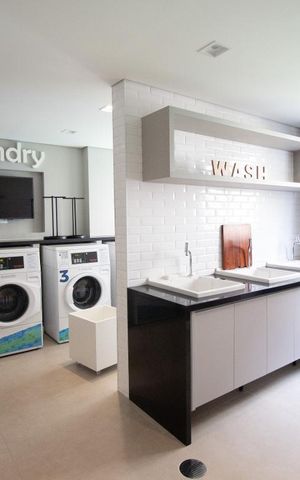 Apartamento à venda com 40m², 2 quartos e sem vaga Apartamento à venda com 40m², 2 quartos e sem vagaLavanderia