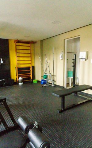 Apartamento à venda com 35m², 1 quarto e sem vaga Apartamento à venda com 35m², 1 quarto e sem vagaÁrea comum - Academia