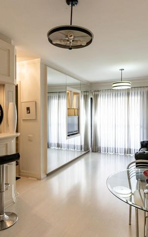 Apartamento para alugar com 45m², 1 quarto e 1 vaga Apartamento para alugar com 45m², 1 quarto e 1 vagaSala