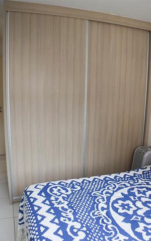 Apartamento à venda com 73m², 3 quartos e 2 vagasDetalhe Quarto 3