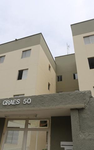 Apartamento para alugar com 55m², 2 quartos e 1 vagaFachada do Prédio