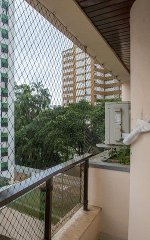 Apartamento à venda com 200m², 3 quartos e 3 vagasvaranda