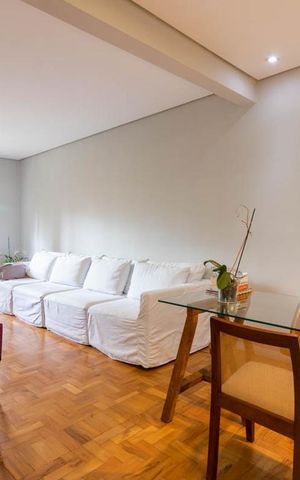 Apartamento para alugar com 107m², 1 quarto e 1 vaga Apartamento para alugar com 107m², 1 quarto e 1 vagaSala