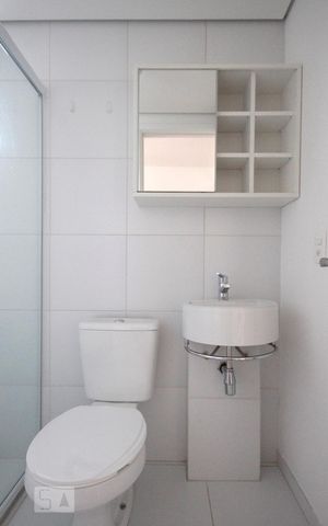 Studio para alugar com 35m², 1 quarto e sem vagaBanheiro