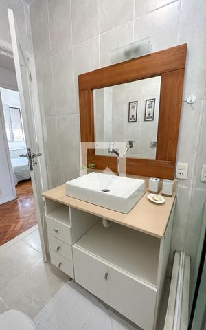 Apartamento para alugar com 80m², 3 quartos e sem vaga Apartamento para alugar com 80m², 3 quartos e sem vagaBanheiro