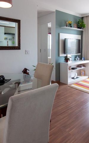 Apartamento à venda com 49m², 2 quartos e 1 vaga Apartamento à venda com 49m², 2 quartos e 1 vagaSala