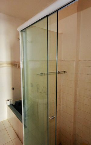 Apartamento para alugar com 60m², 1 quarto e sem vagaBanheiro
