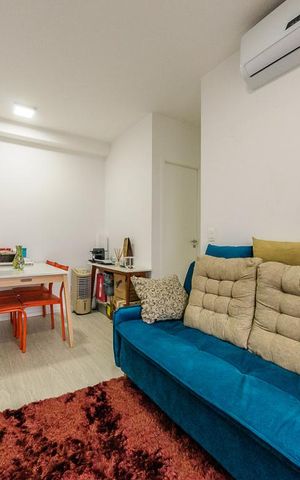 Apartamento para alugar com 42m², 1 quarto e 1 vaga Apartamento para alugar com 42m², 1 quarto e 1 vagaSala