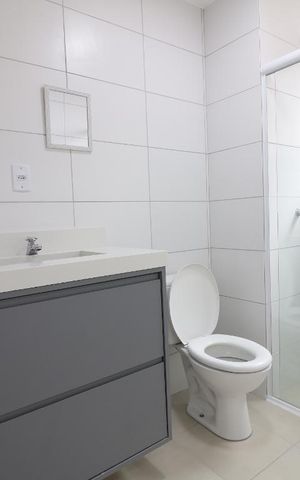 Apartamento para alugar com 52m², 2 quartos e sem vagaBanheiro