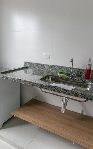 Apartamento para alugar com 42m², 2 quartos e 1 vagaÁrea comum - Salão de festas