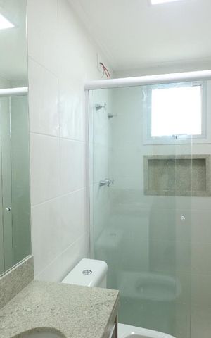 Apartamento à venda com 64m², 2 quartos e 2 vagasBanheiro Social