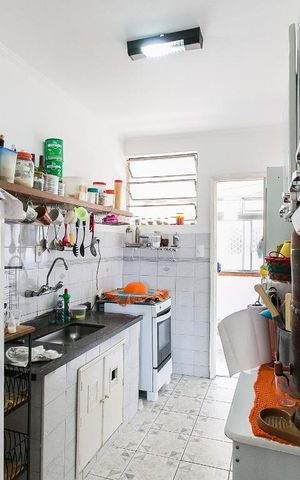 Apartamento à venda com 63m², 2 quartos e sem vagaCozinha