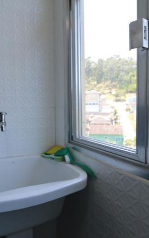 Apartamento à venda com 60m², 2 quartos e 1 vagaDetalhe da area de serviço