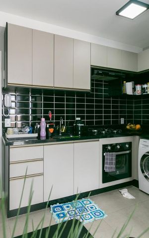 Apartamento para alugar com 33m², 1 quarto e sem vaga Apartamento para alugar com 33m², 1 quarto e sem vagaCozinha / Lavanderia