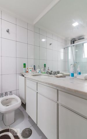 Apartamento para alugar com 95m², 3 quartos e 1 vagaBanheiro quarto 3 suíte