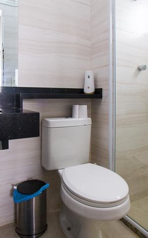 Apartamento para alugar com 62m², 2 quartos e 1 vaga Apartamento para alugar com 62m², 2 quartos e 1 vagaBanheiro da Suite