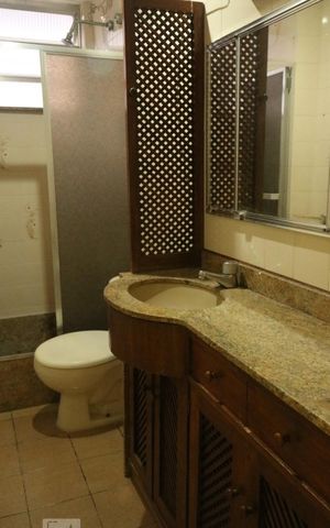Apartamento à venda com 77m², 2 quartos e 1 vagaDetalhe do Banheiro 