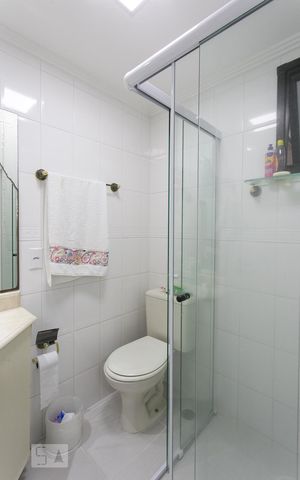 Apartamento à venda com 78m², 3 quartos e 1 vagaBanheiro da Suíte