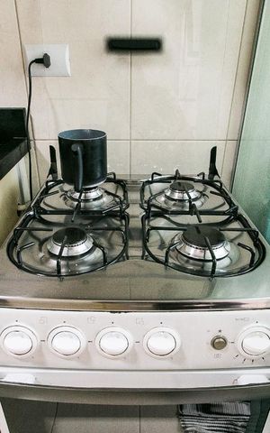 Apartamento à venda com 78m², 3 quartos e 1 vagaCozinha - Fogão