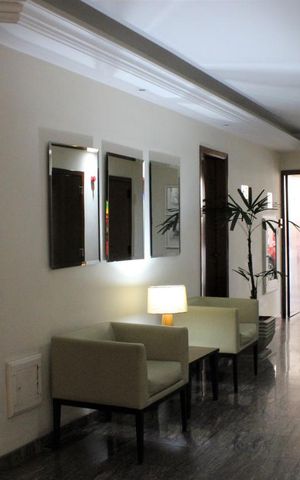 Apartamento para alugar com 47m², 1 quarto e 1 vagaHall social