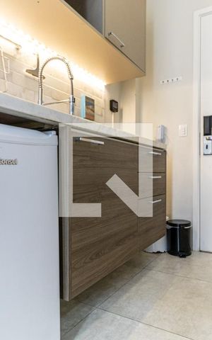 Studio à venda com 21m², 1 quarto e sem vagaCozinha - Geladeira