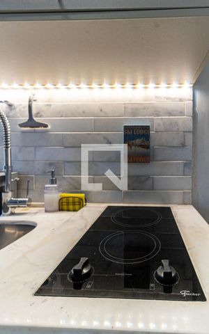 Studio à venda com 21m², 1 quarto e sem vagaCozinha - Cooktop