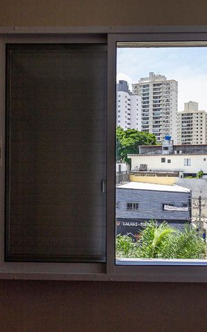 Apartamento à venda com 38m², 1 quarto e 1 vaga Apartamento à venda com 38m², 1 quarto e 1 vagaQuarto 1 - Janela e Vista