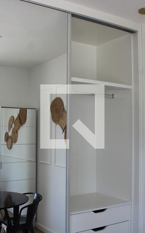 Studio para alugar com 30m², 0 quarto e 1 vagaQuarto - Armários