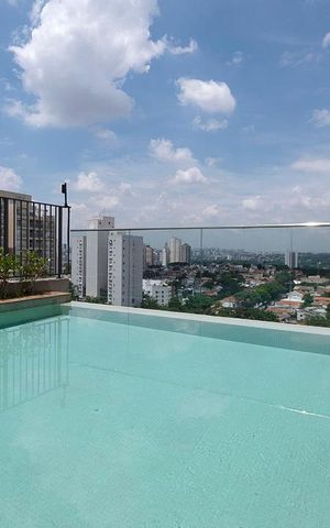 Apartamento para alugar com 38m², 1 quarto e 1 vaga Apartamento para alugar com 38m², 1 quarto e 1 vagaPiscina